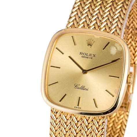 rolex geneve cellini gold vintage.